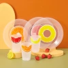 Wedding candy plate, plastic PP fruit and nut plate, rural festive "Fu" character, housewarming for the New Year 2021 new style fruit plate Specification image